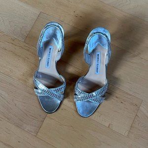 Manolo Blahnik Sequin Heels
